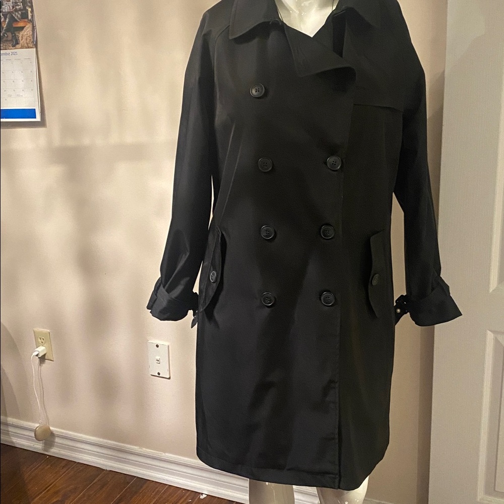 Rebecca minkoff Elegant Black trench coat - Picture 8 of 9